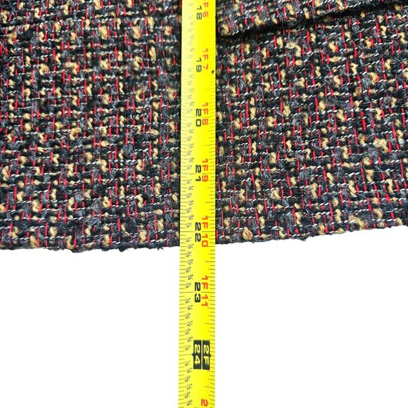 Bleyle 14 Petite Tweed Blazer Jacket Wool Mohair Blend - Picture 9 of 13